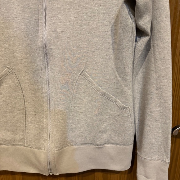 Share  Adidas Gray Zip Front Jacket Women's - Picture 2 of 6